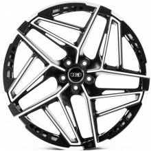 WS FORGED WS-A002C SATIN_BLACK_MACHINED_FACE_FORGED (Audi SQ8)
