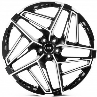Диск WS FORGED WS-A002C 10.5x22 5x112 ET25 66.45 SATIN_BLACK_MACHINED_FACE_FORGED