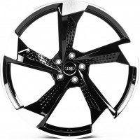 WS FORGED WS-A003C GLOSS_BLACK_MACHINED_FACE_FORGED