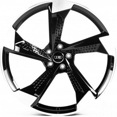 Диск WS FORGED WS-A003C 10x22 5x112 ET26 66.5 GLOSS_BLACK_MACHINED_FACE_FORGED
