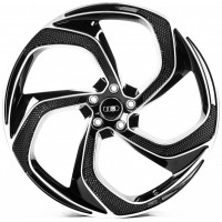WS FORGED WS-A004C GLOSS_BLACK_MACHINED_FACE_FORGED