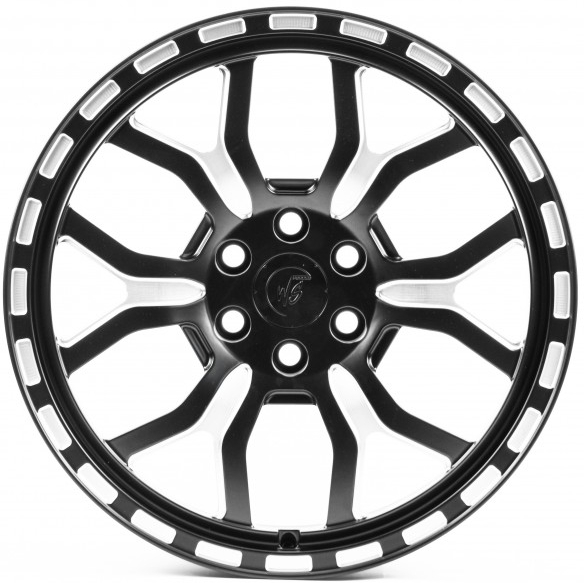 Диск WS FORGED WS6-106C 8x20 6x139.7 ET45 95.1 SATIN_BLACK_MILLING_FORGED