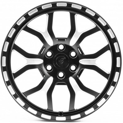 Диск WS FORGED WS6-106C 8x20 6x139.7 ET45 95.1 SATIN_BLACK_MILLING_FORGED