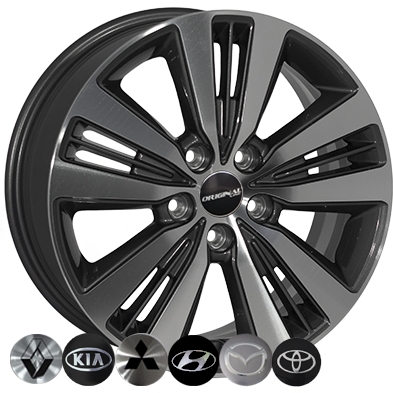 Диск ZF TL0254N 7x17 5x114.3 ET51 67.1 GMF