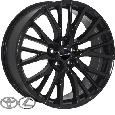 Диск ZF ZF-FBX047 7.5x17 5x114.3 ET35 60.1 BLACK