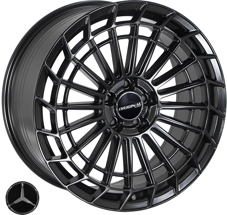Диск ZF ZF-FBX162 9.5x20 5x112 ET43 66.6 MattBLACK