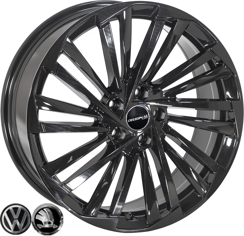 Диск ZF ZF-FBX261 8x19 5x112 ET45 57.1 BLACK