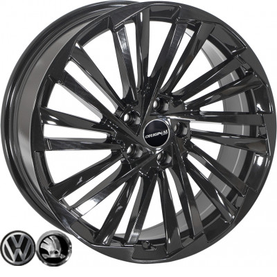 Диск ZF ZF-FBX261 8x19 5x112 ET45 57.1 BLACK