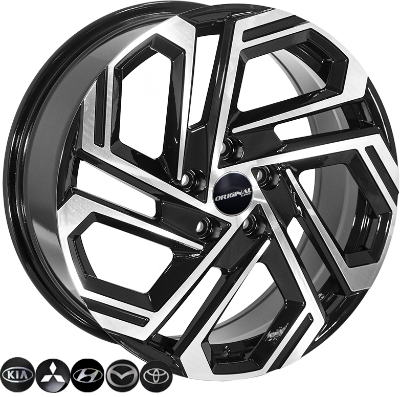 Диск ZF ZF-FBX345 7.5x18 5x114.3 ET51 67.1 BMF