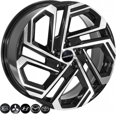 Диск ZF ZF-FBX345 7.5x18 5x114.3 ET51 67.1 BMF