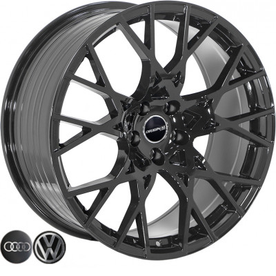 Диск ZF ZF-FBX348 9x20 5x112 ET25 66.6 BLACK