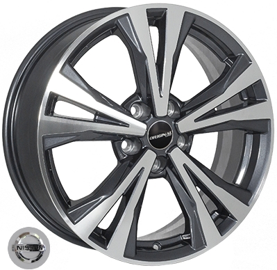 Диск ZF ZF-TL5680(H653) 7x18 5x114.3 ET45 66.1 BlackGMF