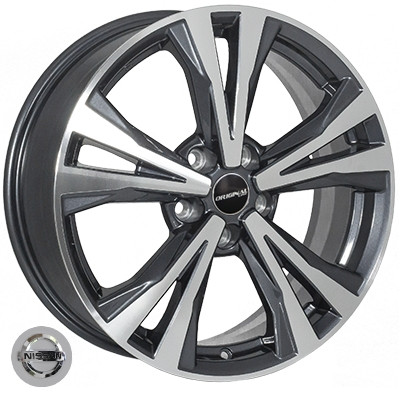 Диск ZF ZF-TL5680(H653) 7x18 5x114.3 ET45 66.1 BlackGMF