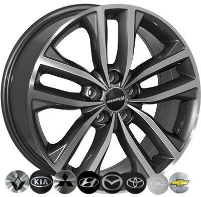 Диск ZW BK846 7x17 5x114.3 ET45 67.1 GP