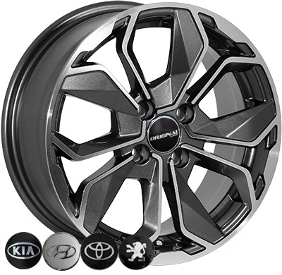 Диск ZW ZW-6362 6.5x15 4x100 ET38 67.1 MK-P
