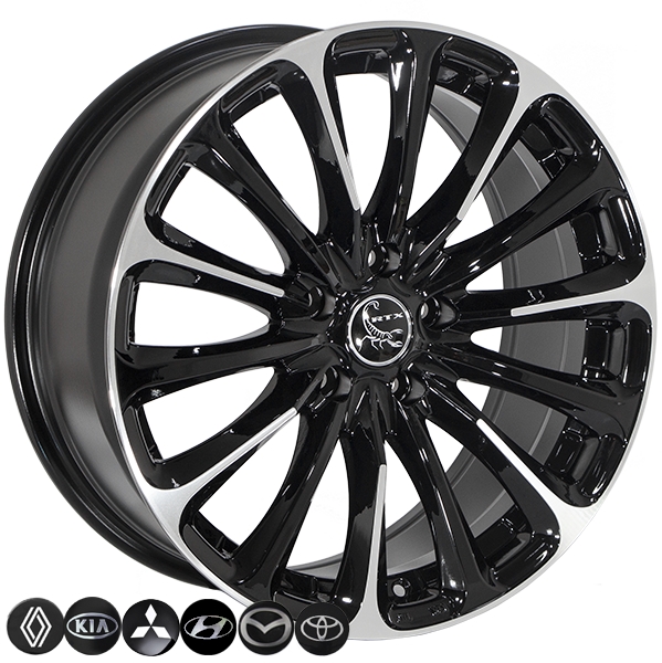 Диск ZW ZW-9075(81670) 8x18 5x114.3 ET42 73.1 BP