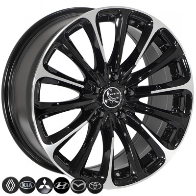 Диск ZW ZW-9075(81670) 8x18 5x114.3 ET42 73.1 BP