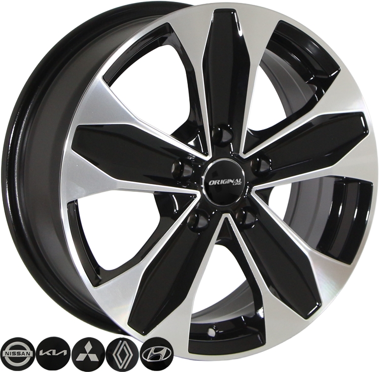 Диск ZW ZW-BK1393 6.5x16 5x114.3 ET38 67.1 BP