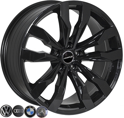 Диск ZW ZW-BK3S5492 9.5x21 5x112 ET30 66.6 BLACK