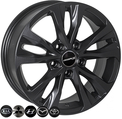 Диск ZW ZW-BK5212 7x17 5x114.3 ET40 67.1 MattBlack