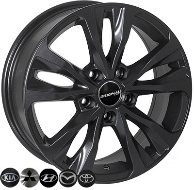 Диск ZW ZW-BK5212 7x17 5x114.3 ET40 67.1 MattBlack