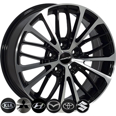 Диск ZW ZW-BK5343 6.5x16 5x114.3 ET40 60.1 BP