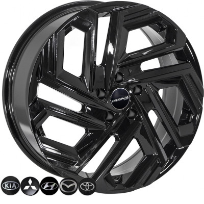 Диск ZW ZW-D1166 7.5x19 5x114.3 ET45 67.1 BLK