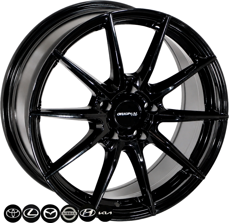 Диск ZW ZW-YA1137 7.5x17 5x114.3 ET40 67.1 BLK