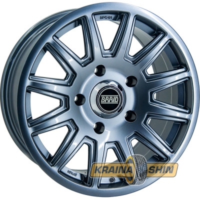 Диск GT QC1881 8x17 5x150 ET25 110.1 Gray