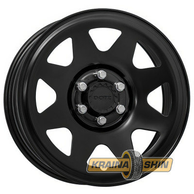 Диск DOTZ Dakar HD 7x17 6x120 ET44 75 Black