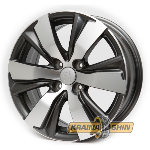 Диски Replica Peugeot RX416 6.5x16 4x108 ET30 65.1 цвет MG — гарантия ...